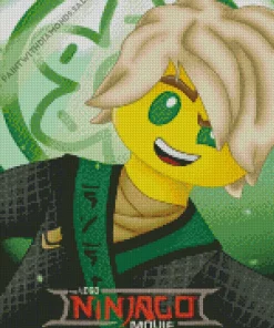 Lloyd Garmadon Character Diamond Painting