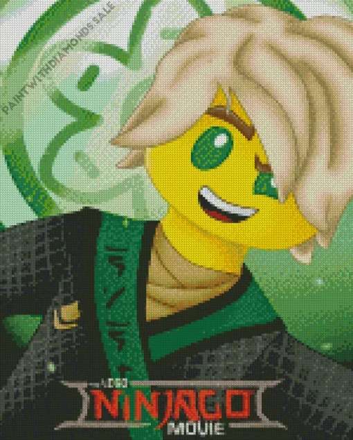 Lloyd Garmadon Character Diamond Painting