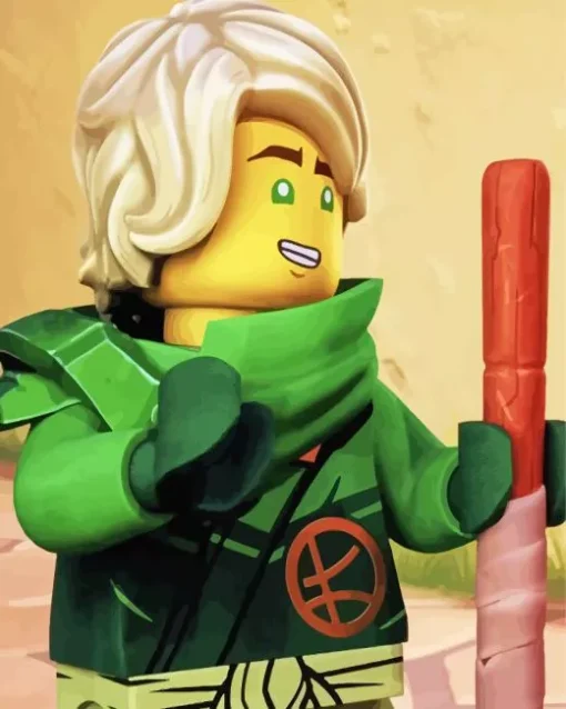 Lloyd Garmadon In Ninjago Diamond Painting