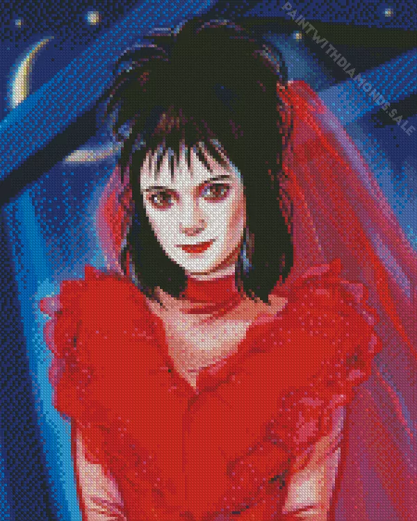 Lydia Deetz art Diamond Paintings Lydia Deetz Art Diamond Painting