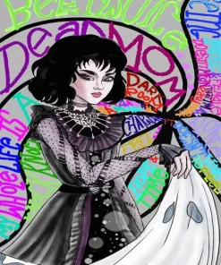 Lydia Deetz Pop Art Diamond Painting