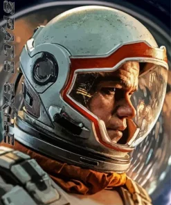 Mann In Interstellar Diamond Painting