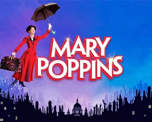 Mary Poppins Poster Diamond Painting