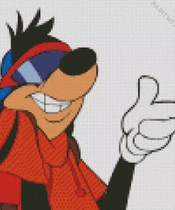 Max Goof Character Diamond Painting