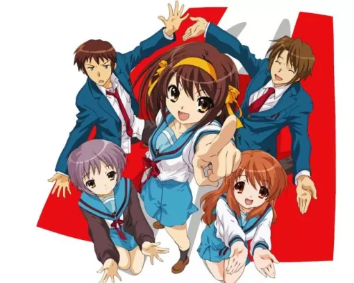 Melancholy Of Haruhi Suzumiya Diamond Painting