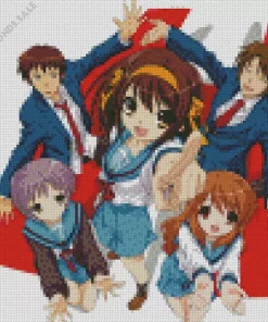 Melancholy Of Haruhi Suzumiya Diamond Painting