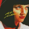Mia Wallace Pulp Fiction Diamond Painting