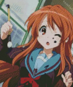 Mikuru Asahina Character Diamond Painting