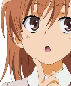 Misaka Mikoto Face Diamond Painting