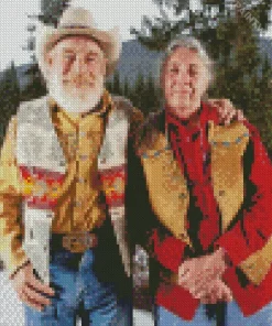 Mountain Men Characters Diamond Painting