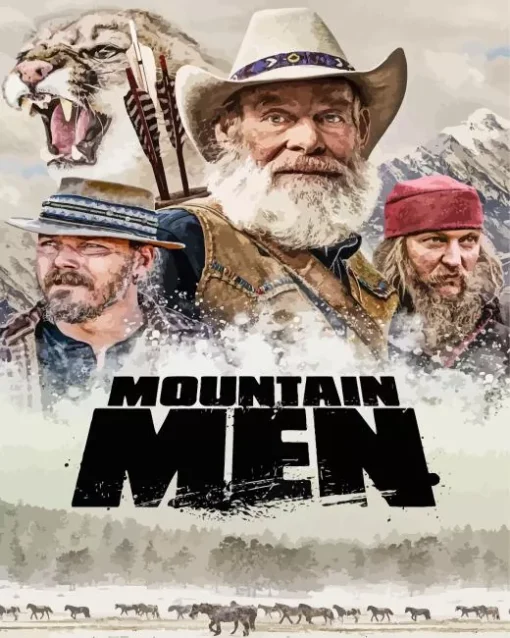 Mountain Men Poster Diamond Painting