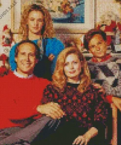 National Lampoons Christmas Vacation Characters Diamond Painting