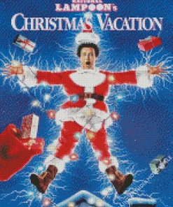 National Lampoons Christmas Vacation Film Diamond Painting