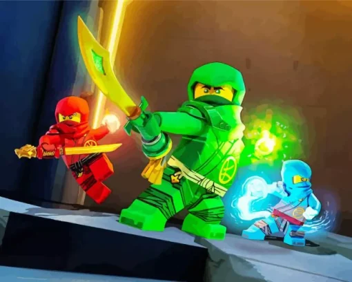 Ninjago Animated Series Diamond Painting