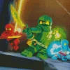 Ninjago Animated Series Diamond Painting