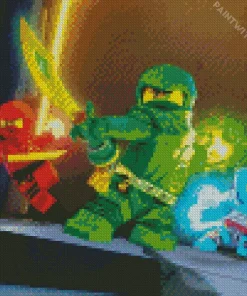 Ninjago Animated Series Diamond Painting