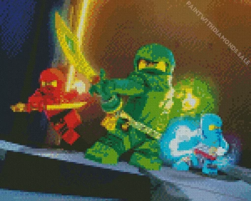 Ninjago Animated Series Diamond Painting