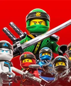 Ninjago Characters Diamond Painting