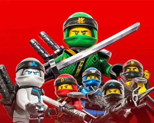 Ninjago Characters Diamond Painting