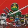 Ninjago Characters Diamond Painting