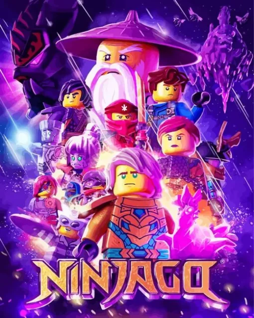 Ninjago Poster Diamond Painting