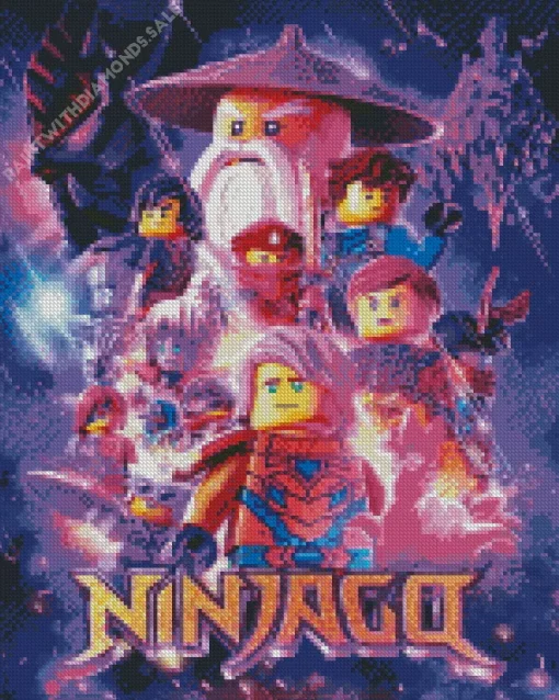 Ninjago Poster Diamond Painting