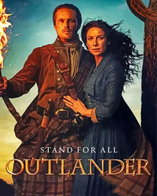 Outlander Poster Art Diamond Painting