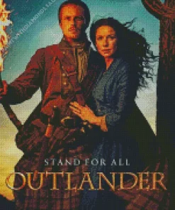 Outlander Poster Art Diamond Painting