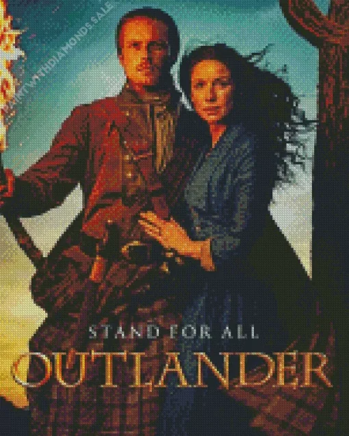 Outlander Poster Art Diamond Painting