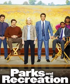 Parks And Recreation Serie Poster Diamond Painting