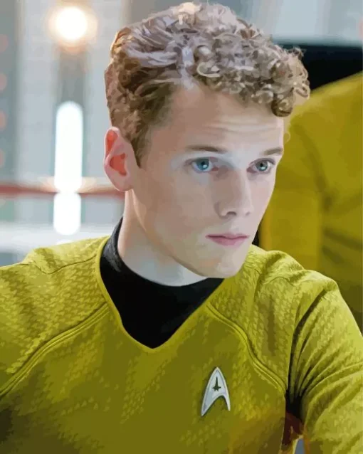 Pavel Chekov Star Trek Diamond Painting