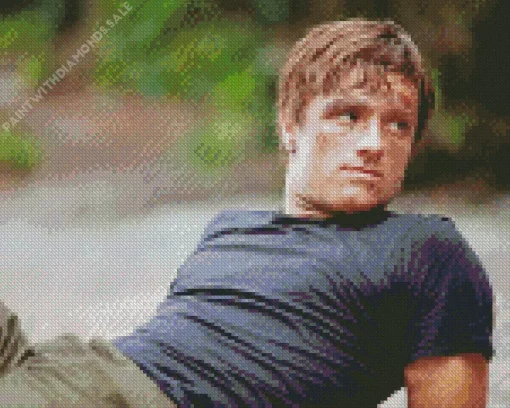 Peeta Mellark Art Diamond Painting