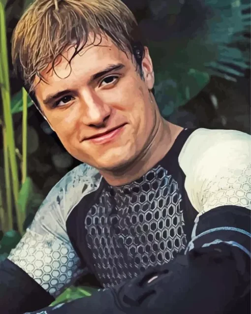 Peeta Mellark The Hunger Games Character Diamond Painting