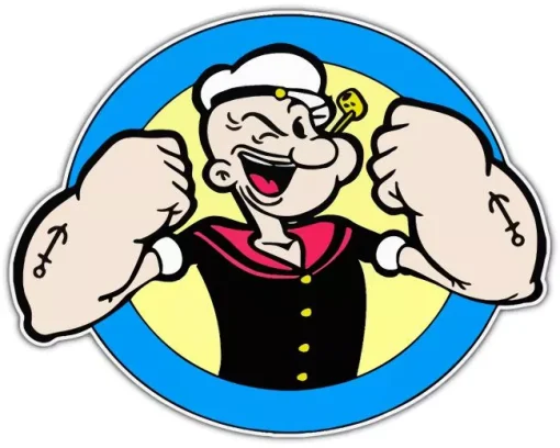 Popeye Cartoon Diamond Painting