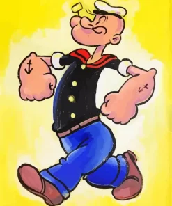 Popeye Character The Sailor Man Diamond Painting