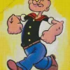 Popeye Character The Sailor Man Diamond Painting