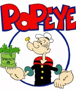 Popeye Poster Diamond Painting