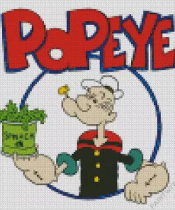 Popeye Poster Diamond Painting