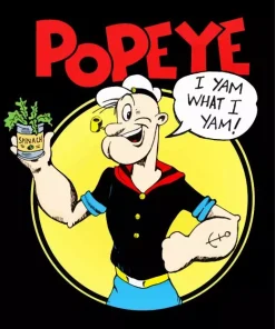 Popeye The Sailor Man Diamond Painting