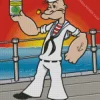 Popeye The Sailor Man Character Diamond Painting