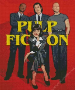 Pulp Fiction Movie Poster Diamond Painting