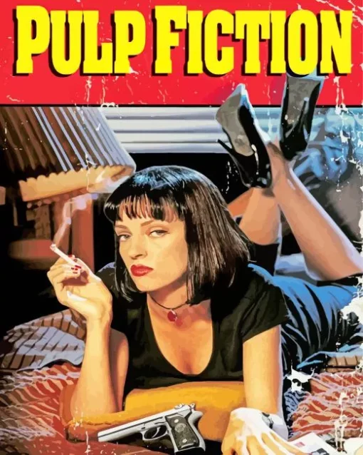 Pulp Fiction Poster Diamond Painting