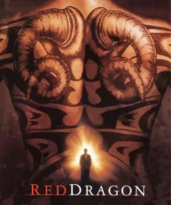 Red Dragon Movie Poster Diamond Painting