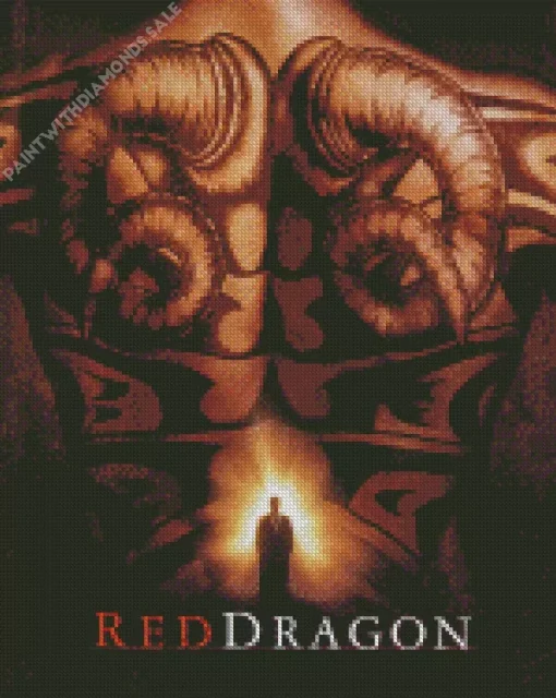 Red Dragon Movie Poster Diamond Painting