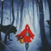 Red Riding Hood Art Diamond Painting