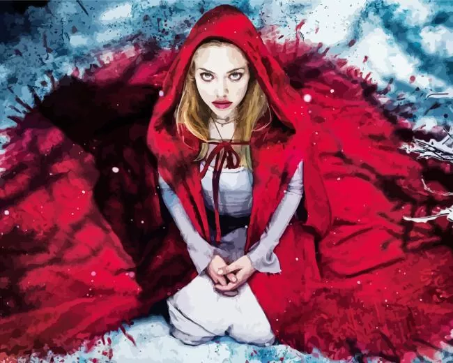 Red Riding Hood character Diamond Paintings Red Riding Hood Character Diamond Painting