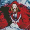 Red Riding Hood Character Diamond Painting