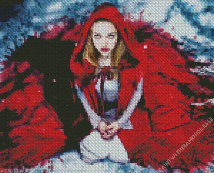 Red Riding Hood character4 Diamond Dotz Red Riding Hood Character Diamond Painting