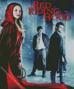 Red Riding Hood Characters Poster Diamond Painting