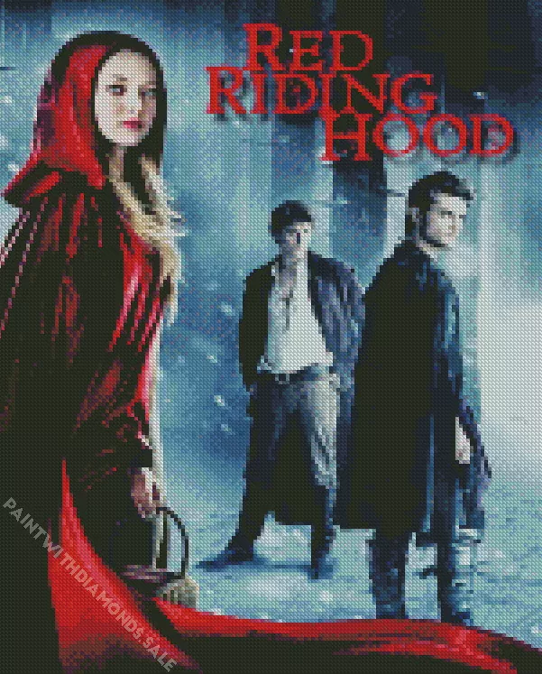 Red Riding Hood characters poster Diamond Dotz Red Riding Hood Characters Poster Diamond Painting
